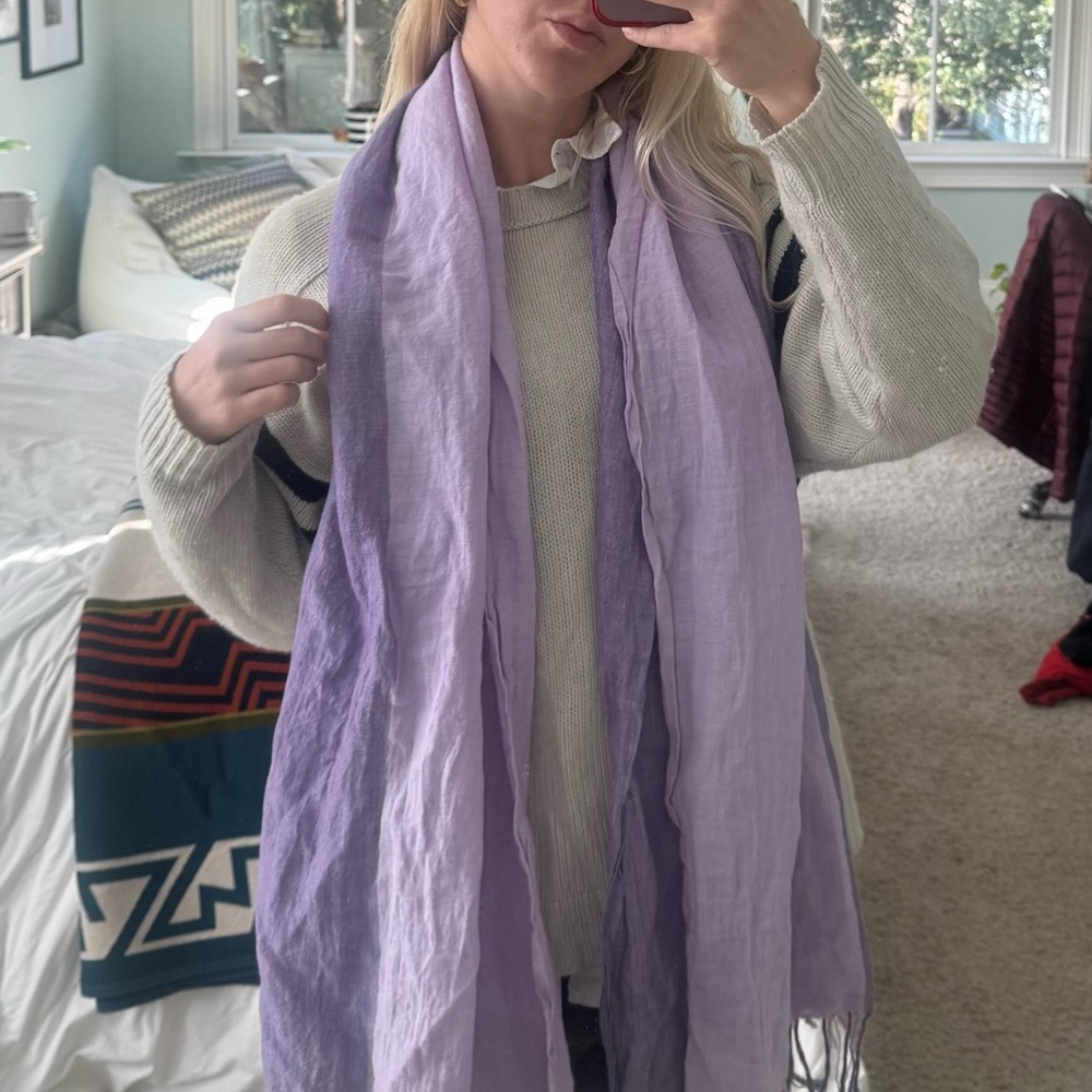 Rising Tide Purple Scarf